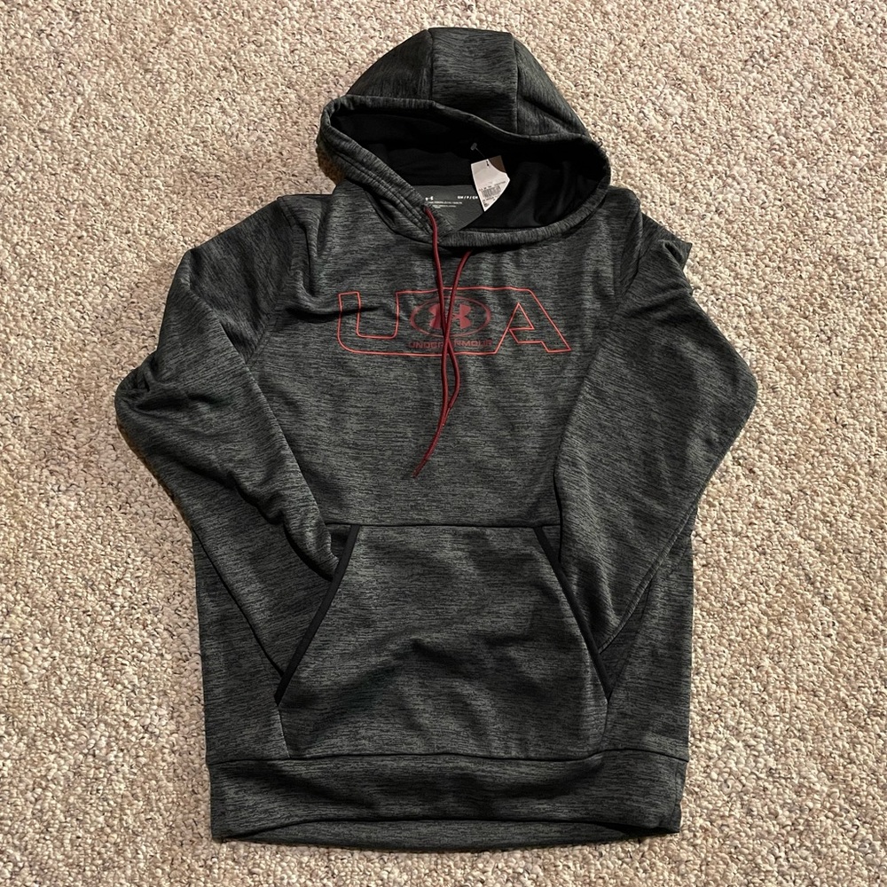 New Under Armour Men’s Grey Hoodie - Size Small NWT